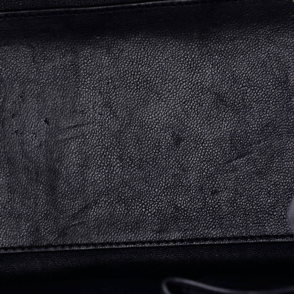 Celine Luggage Bag Grainy Leather Micro #229532C14B - Picture 5 of 7